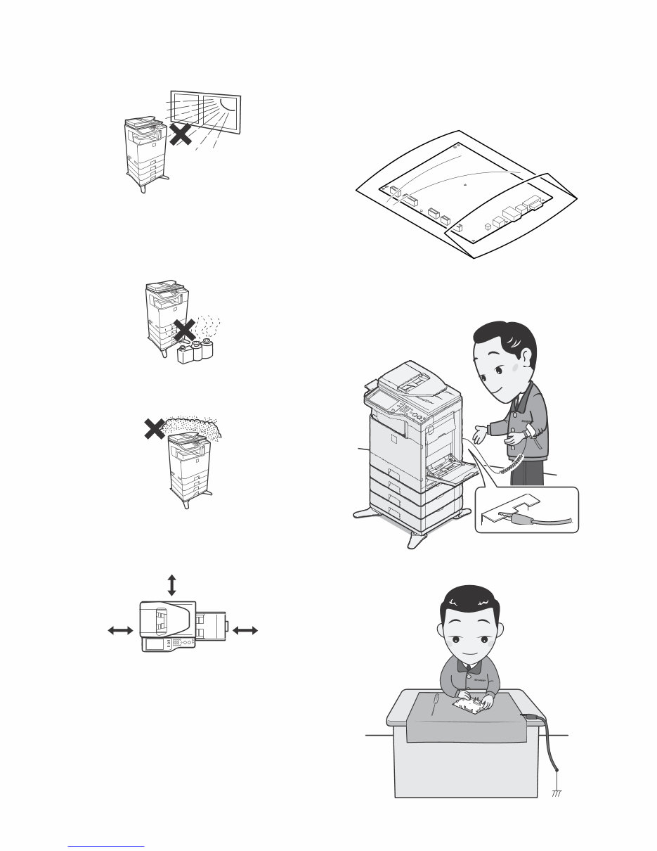 Sharp MX C301 C301W Service Manual and Repair Guide preview img 4