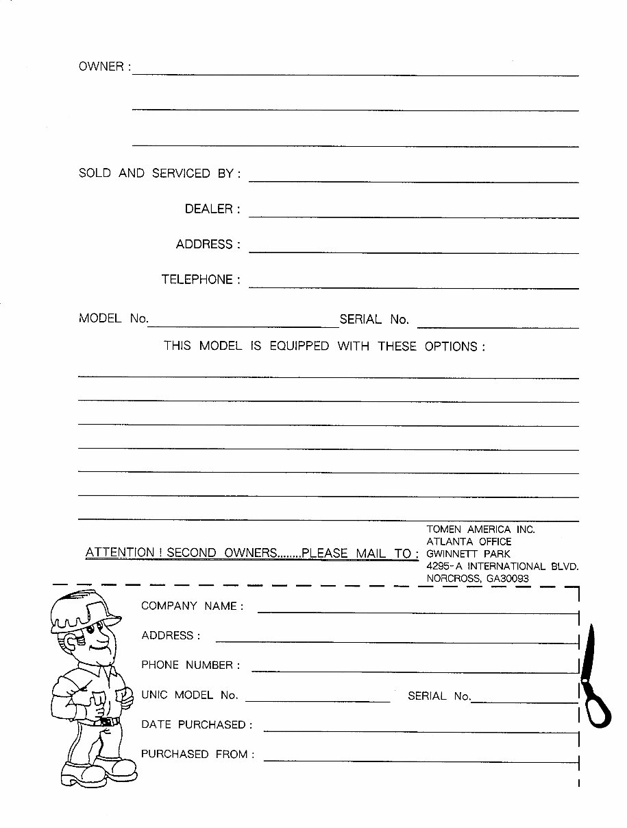 Furukawa Unic 500 Series Hydraulic Crane Operators Manual preview img 3