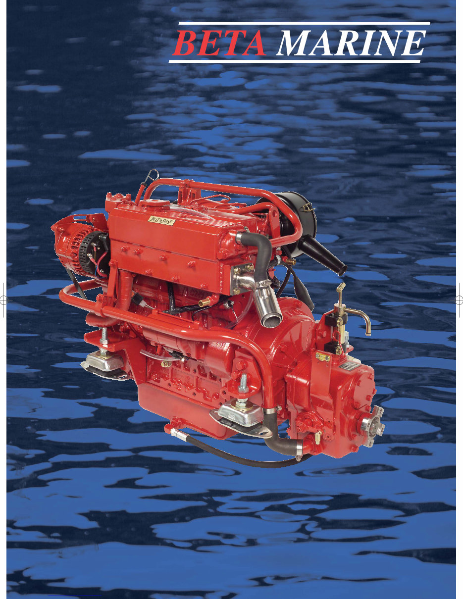 BETA Marine OPERATOR Maintenance Manual preview img 1