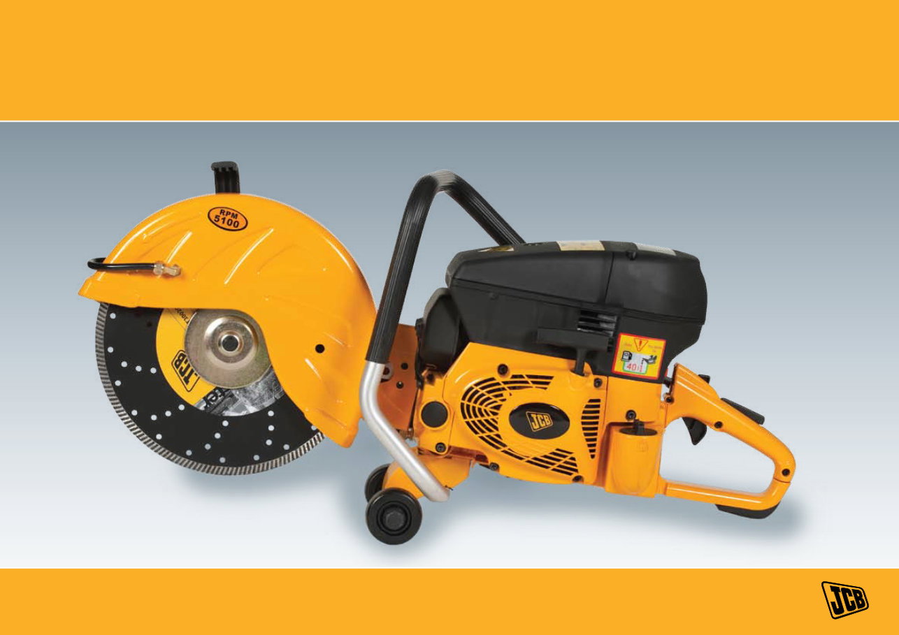 JCB CS-300 CS-350 Cut off Saw Service Manual preview img 1