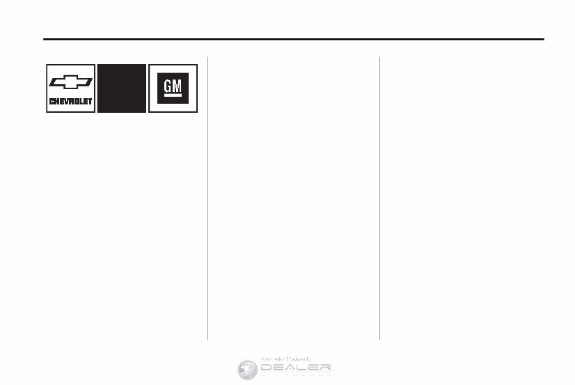 2011 CHEVY / CHEVROLET Volt Owners Manual preview img 3