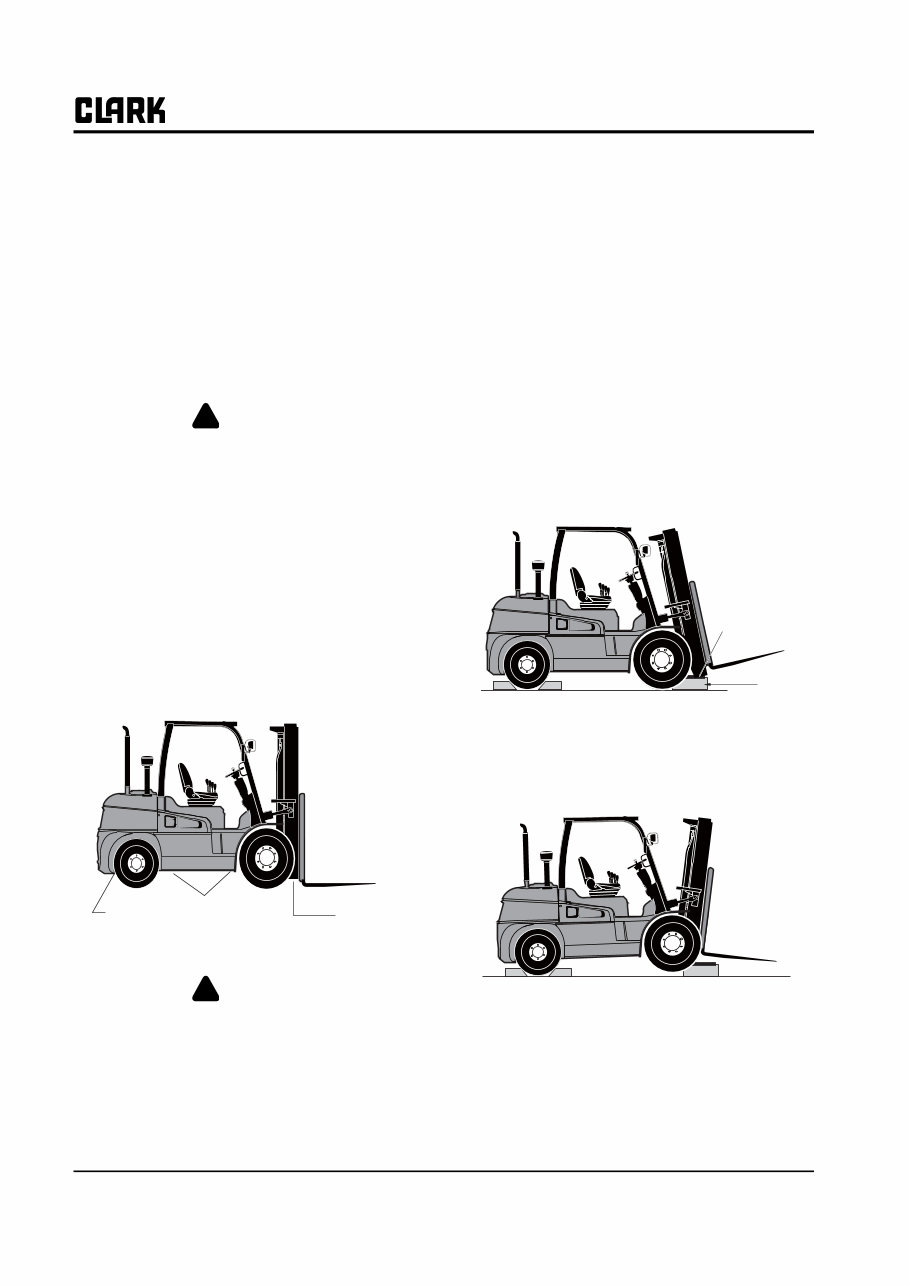 CLARK C40D, C45D, C50sD, C55sD, C40L, C45L, C50sL, C55sL Forklift Service Repair Manual - ! preview img 8