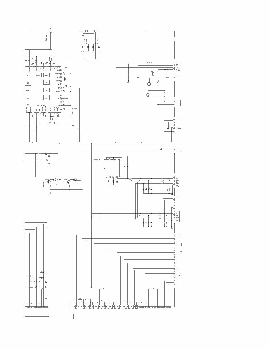 JVC AV Series Rear Projection Televisions (AV-48P775/H/AV-56P775/H/AV-56P785/H) Electrical Wiring Diagrams Manual preview img 10