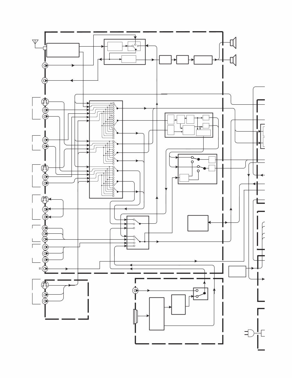 JVC AV Series Rear Projection Televisions (AV-48P775/H/AV-56P775/H/AV-56P785/H) Electrical Wiring Diagrams Manual preview img 7