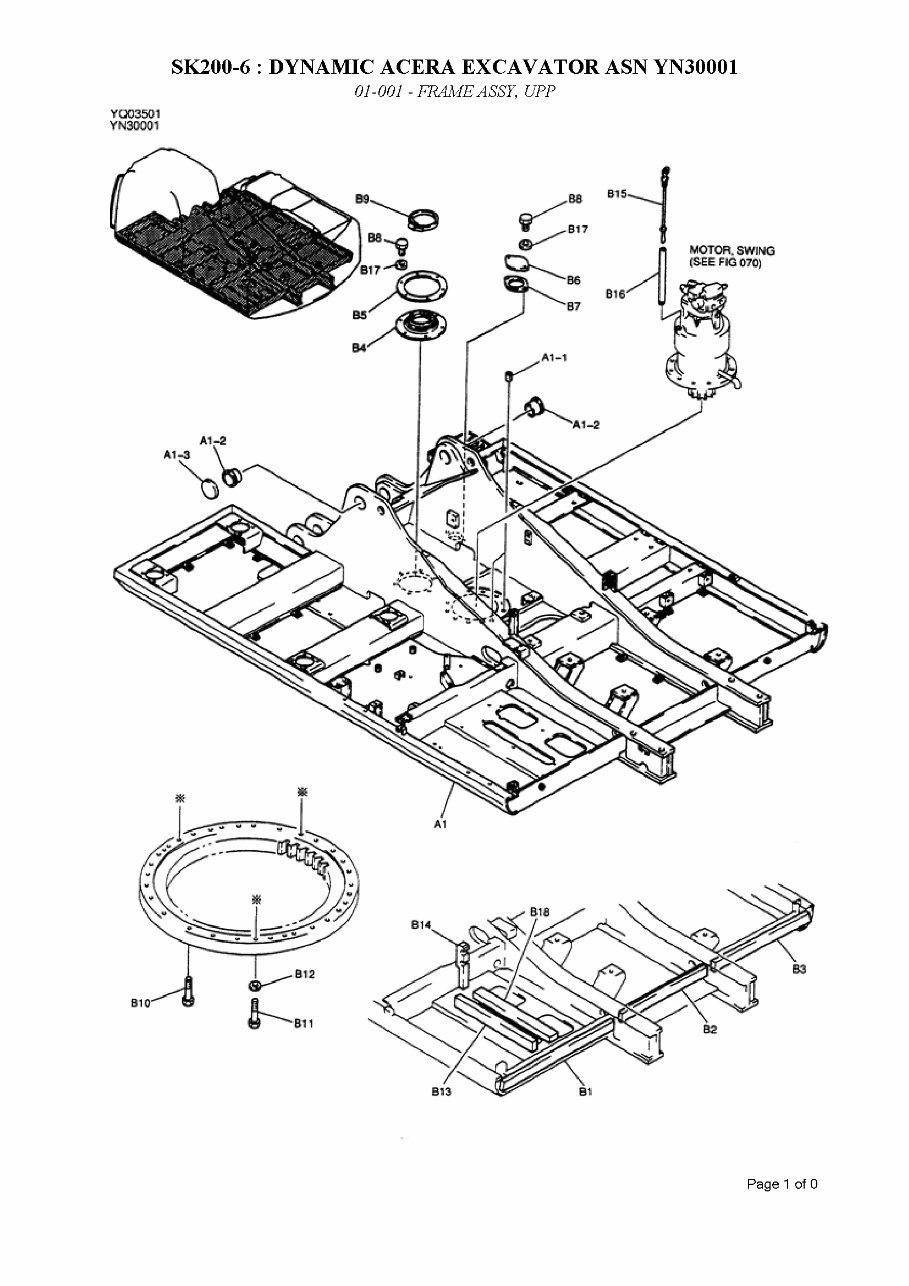 KOBELCO SK200-6 DINAMIC ACERA Excavator Parts Catalog Manual preview img 9