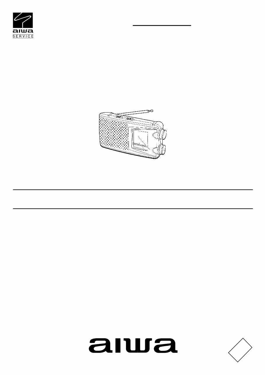 Aiwa FR C300 RADIO RECEIVER Service Manual preview img 1