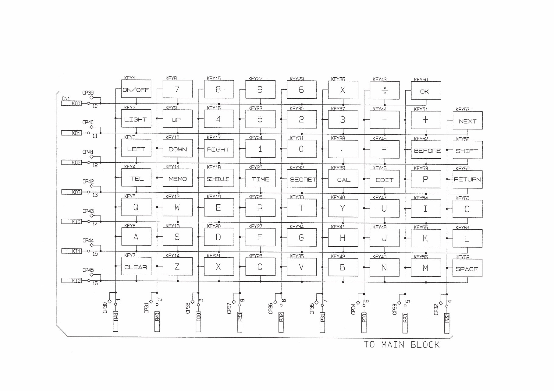 Repair Manual CASIO SF-3300/3600 DIARY 1998 preview img 8