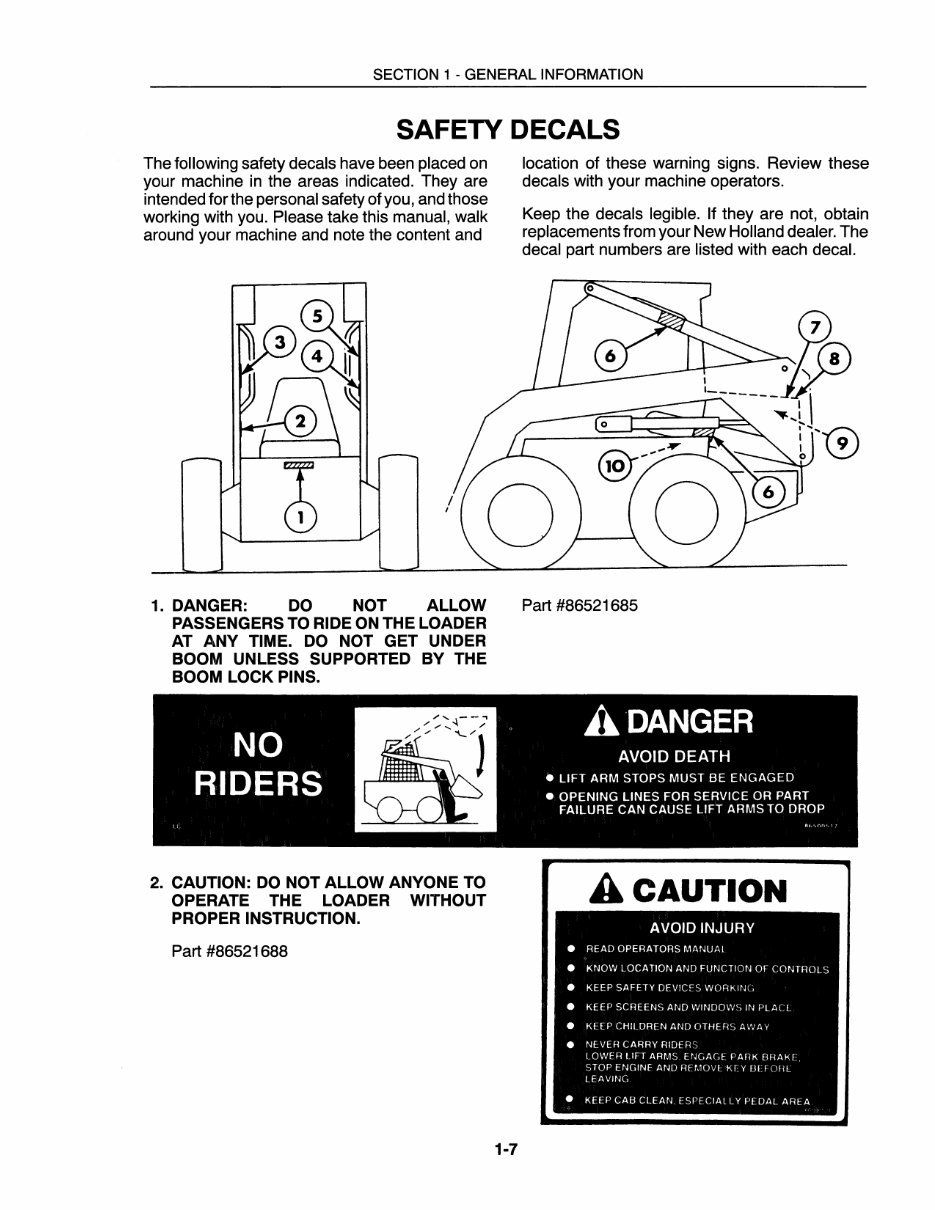 New Holland L865, LX865, LX885, LX985 Service Manual preview img 10