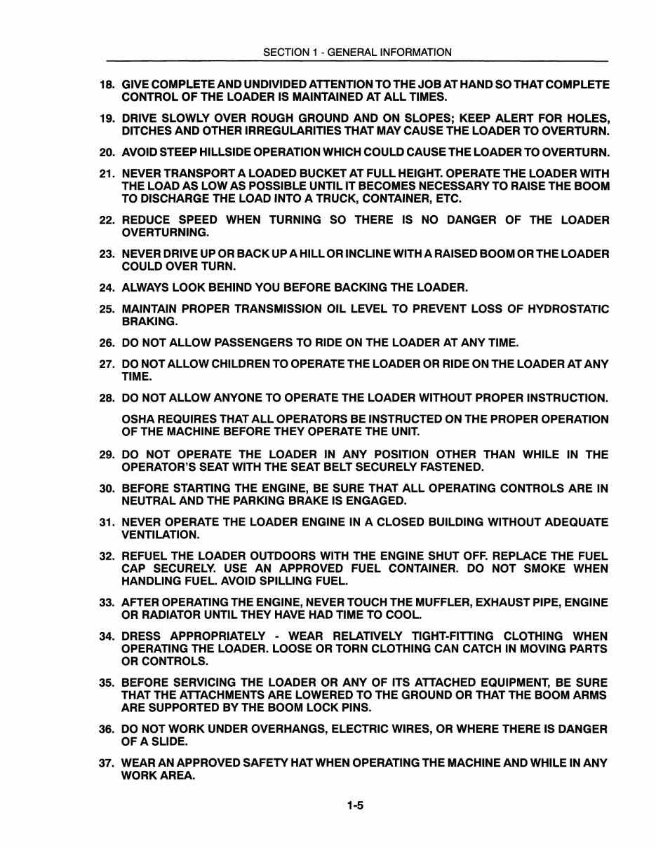 New Holland L865, LX865, LX885, LX985 Service Manual preview img 8