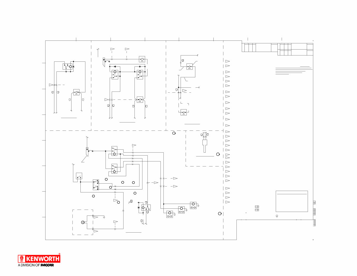 KENWORTH DDEC II R115 Wiring Schematics Manual preview img 2