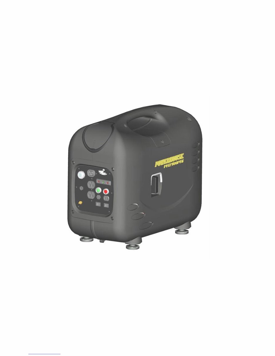 POWERHOUSE GeneratorS ph2100pri service manual preview img 1
