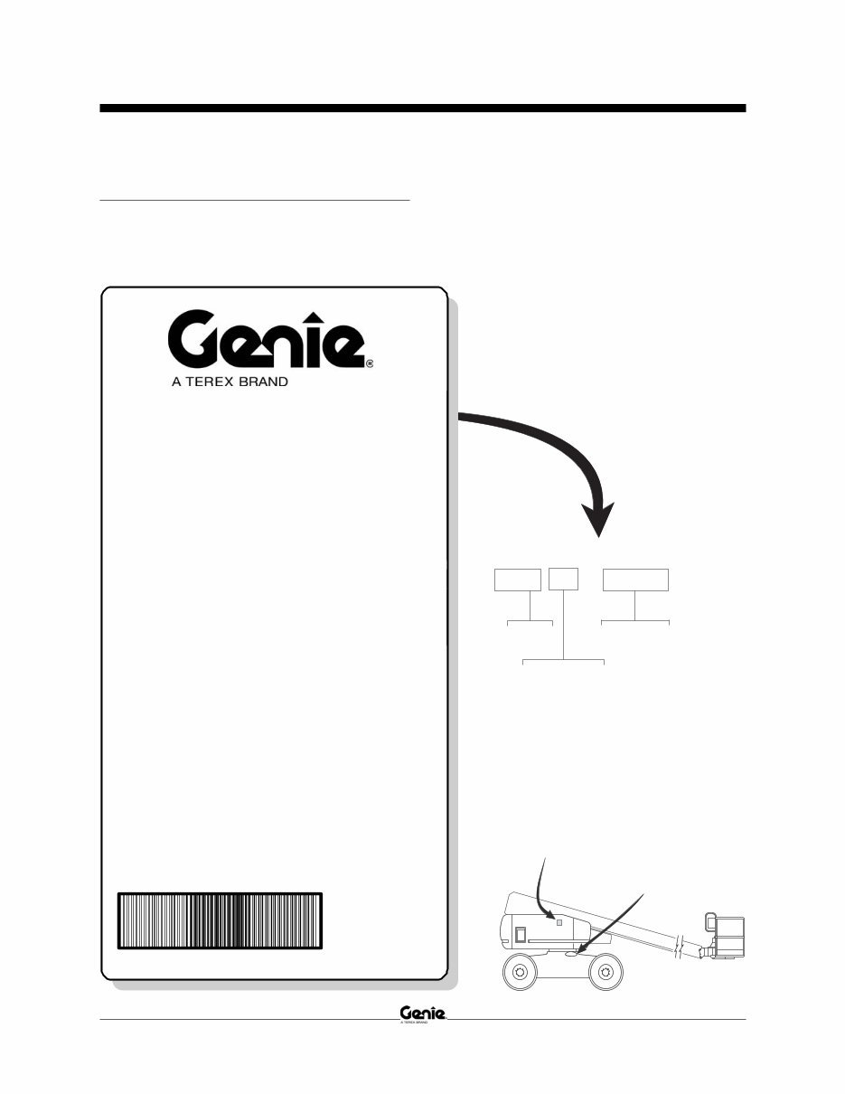 Genie Lifts S60&S65 Service Manual preview img 5