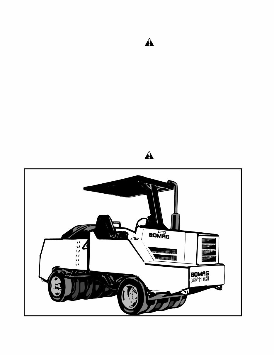 BOMAG BW11RH PNEUMATIC-TIRED ROLLER Service Repair Manual preview img 10