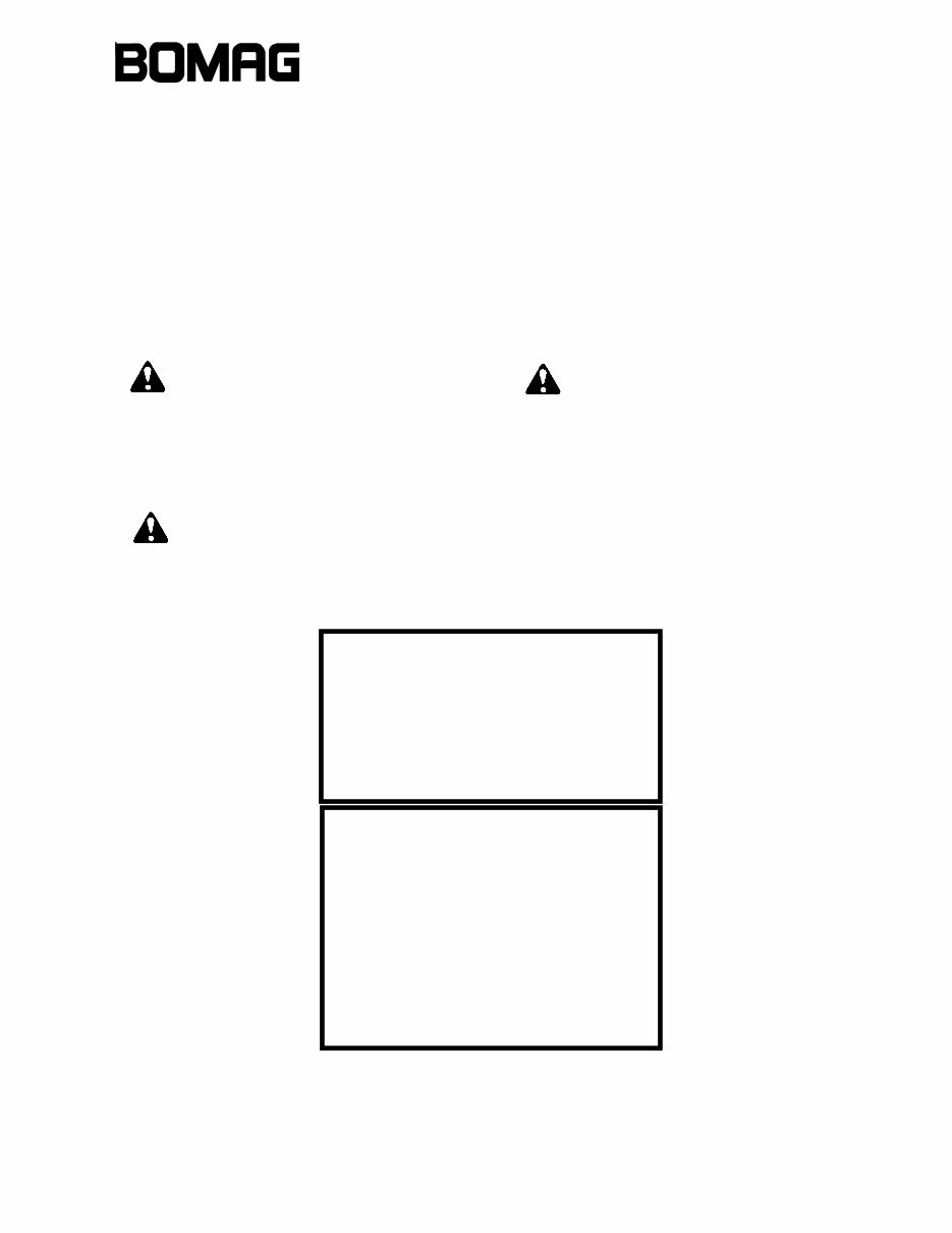 BOMAG BW11RH PNEUMATIC-TIRED ROLLER Service Repair Manual preview img 5