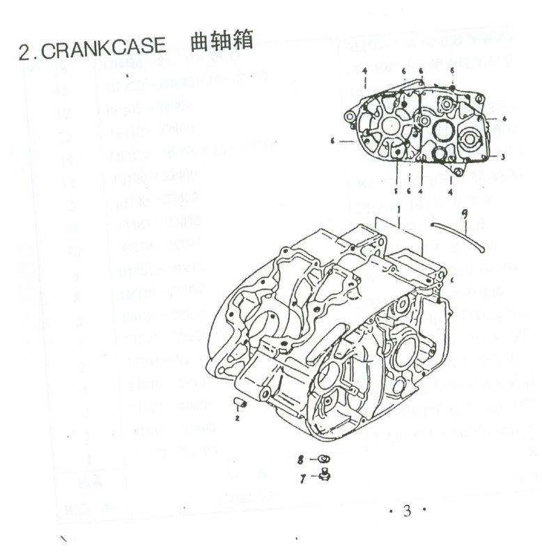 JINCHENG COUGAR 100 JC100Y DIRTBIKE Parts Manual Catalog preview img 4