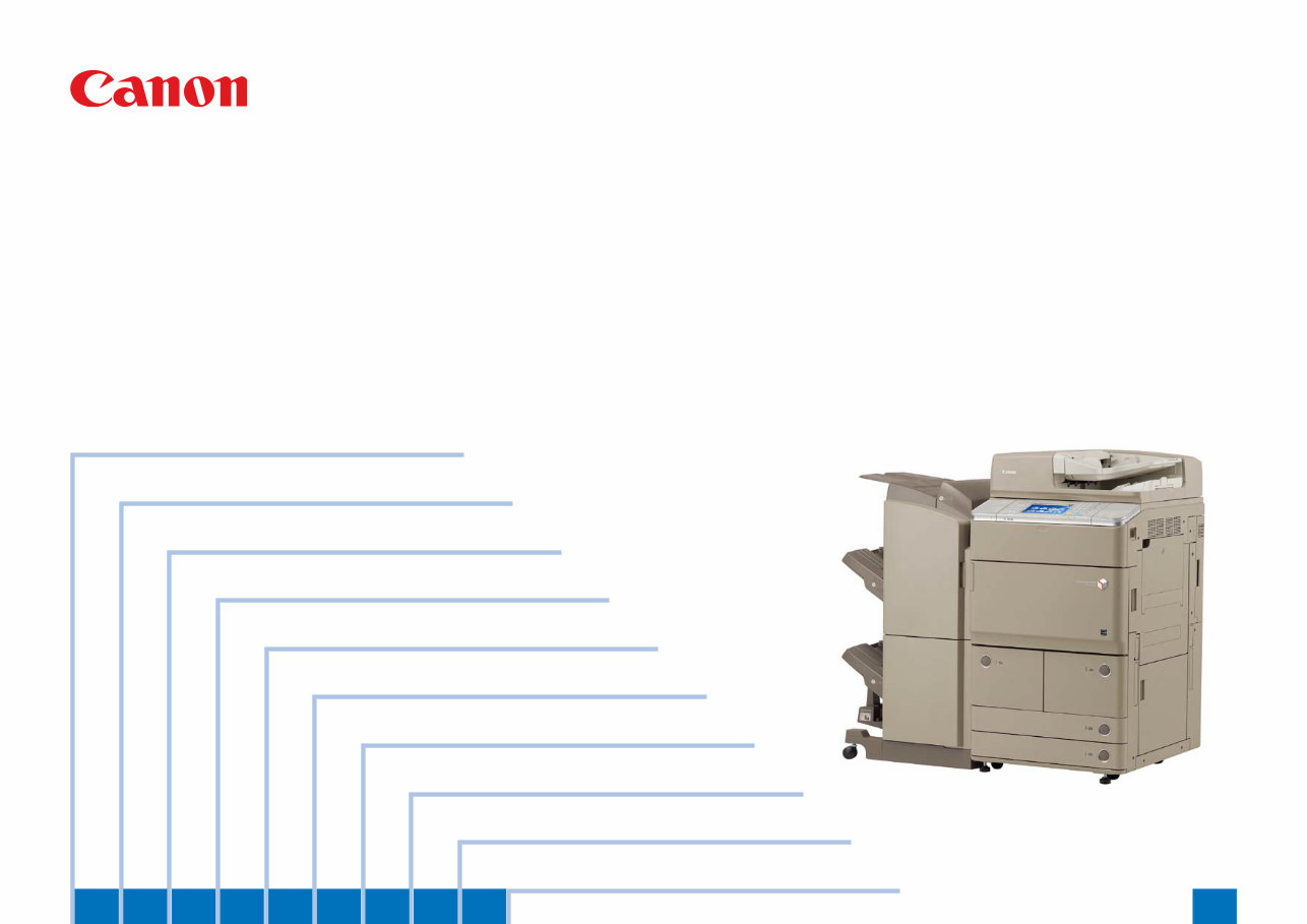 Canon imageRUNNER ADVANCE iR 6075 6065 6055 Service Manual & Repair Guide + Parts List Catalog preview img 1