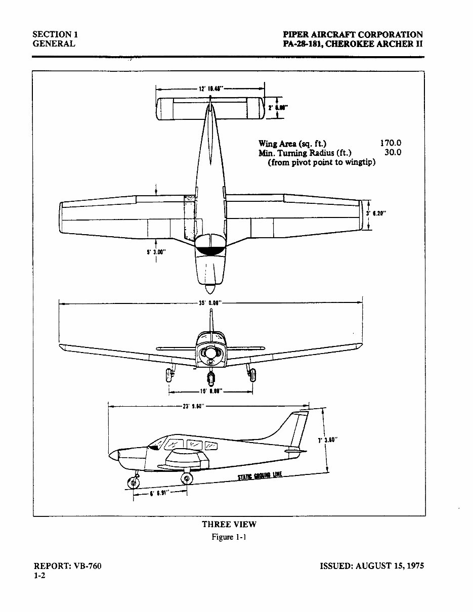Piper PA28-181 Archer II Pilot's Operating Handbook POH INSTANT * preview img 9