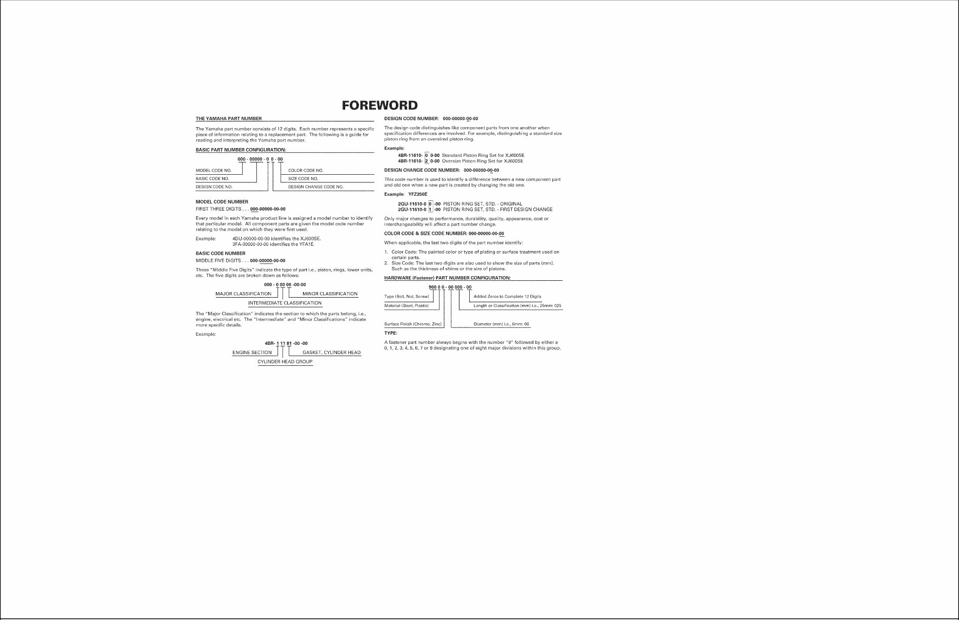 1996-2002 Yamaha G19EP(R,S,T,U,W,X) Golf Buggy Parts Manual preview img 3