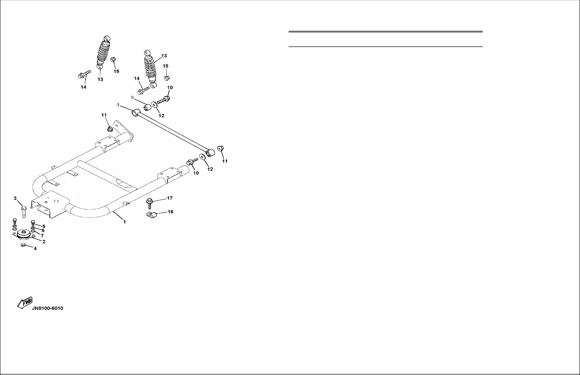 1996-2002 Yamaha G19EP(R,S,T,U,W,X) Golf Buggy Parts Manual preview img 5
