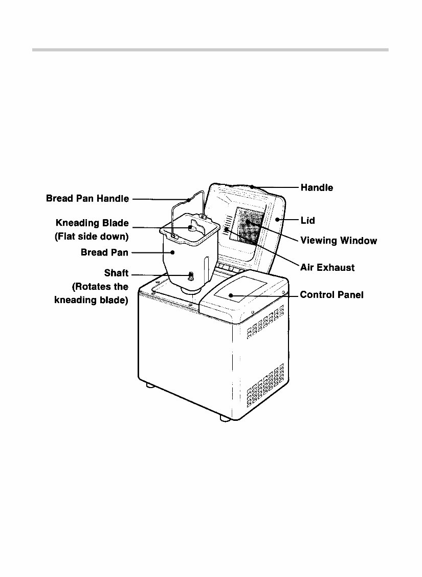 Toastmaster Bread Machine Parts model 1190 instruction manual recipes preview img 5