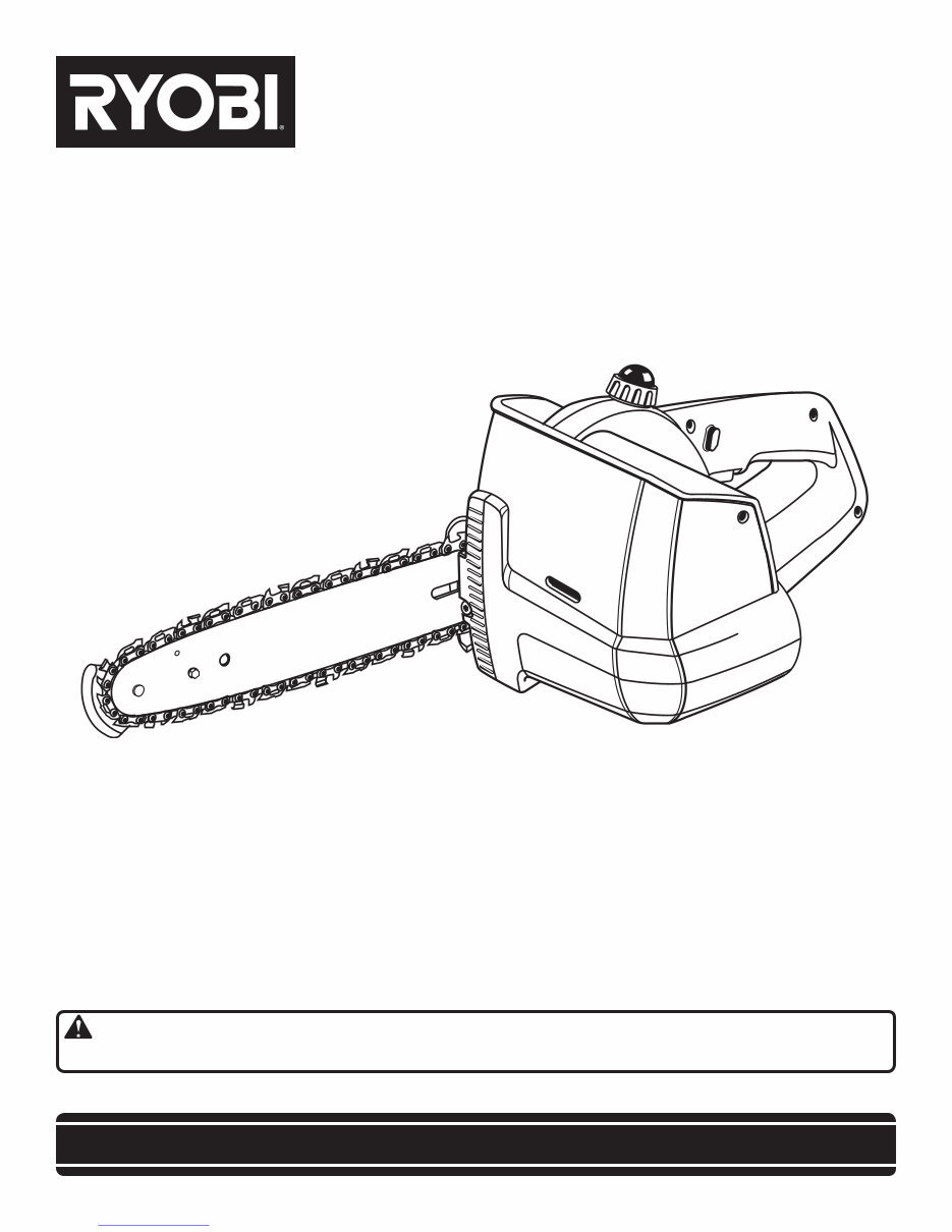 RYOBI P540 P540A P540B Operators Manual preview img 1