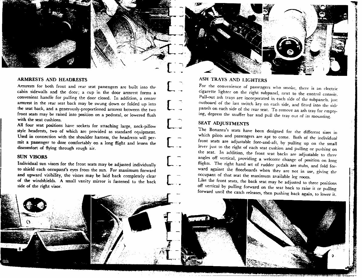 Beechcraft Bonanza J35 J-35 Owners Manual Handbook POH - preview img 10