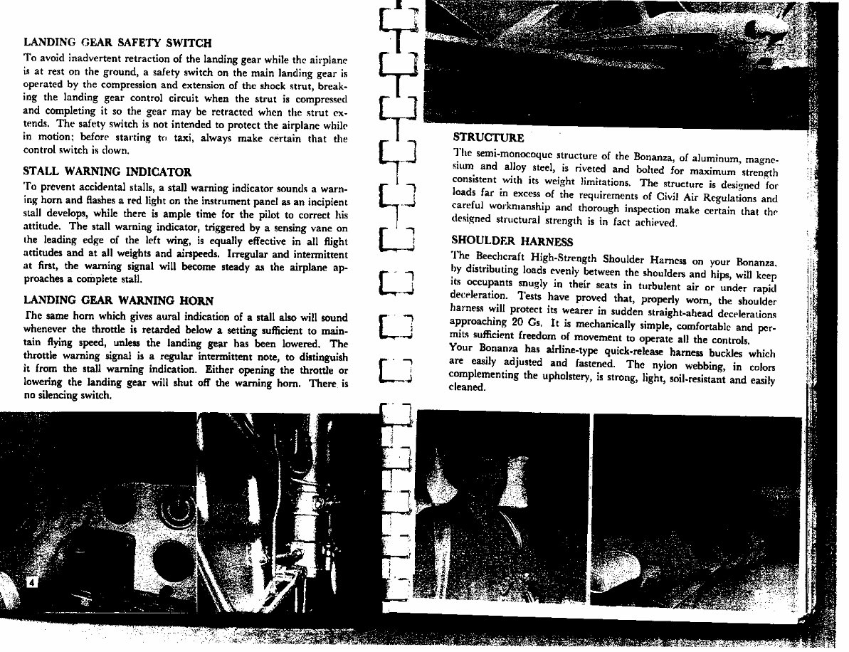 Beechcraft Bonanza J35 J-35 Owners Manual Handbook POH - preview img 8