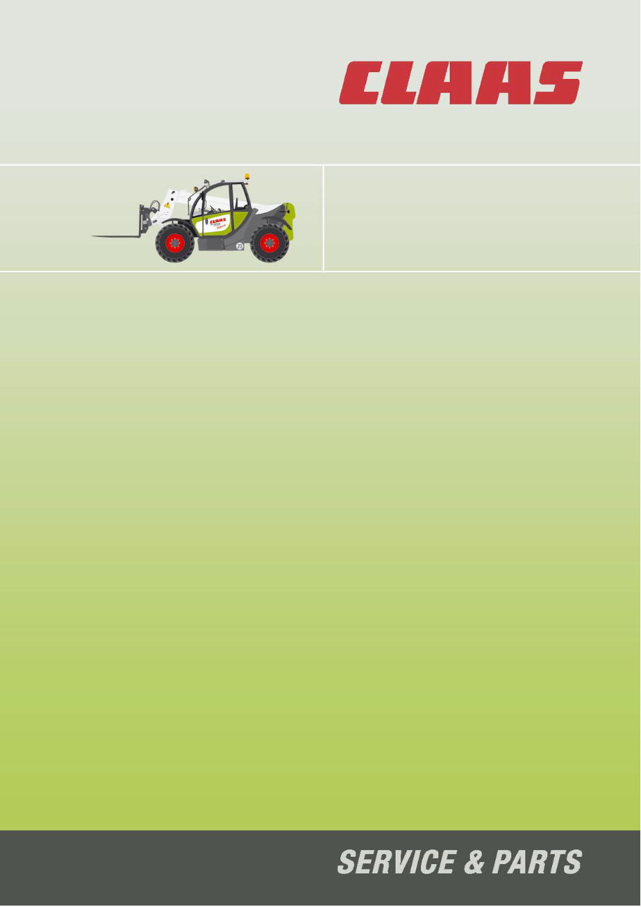 Claas scorpion 7045 (403-03) repair manual preview img 1