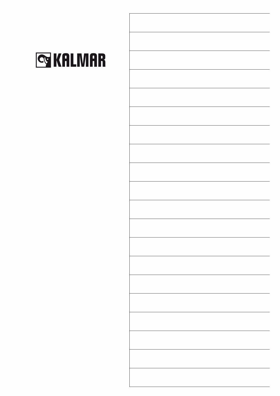KALMAR DCT80 DCT90 CONTAINER HandLER Workshop Manual preview img 3