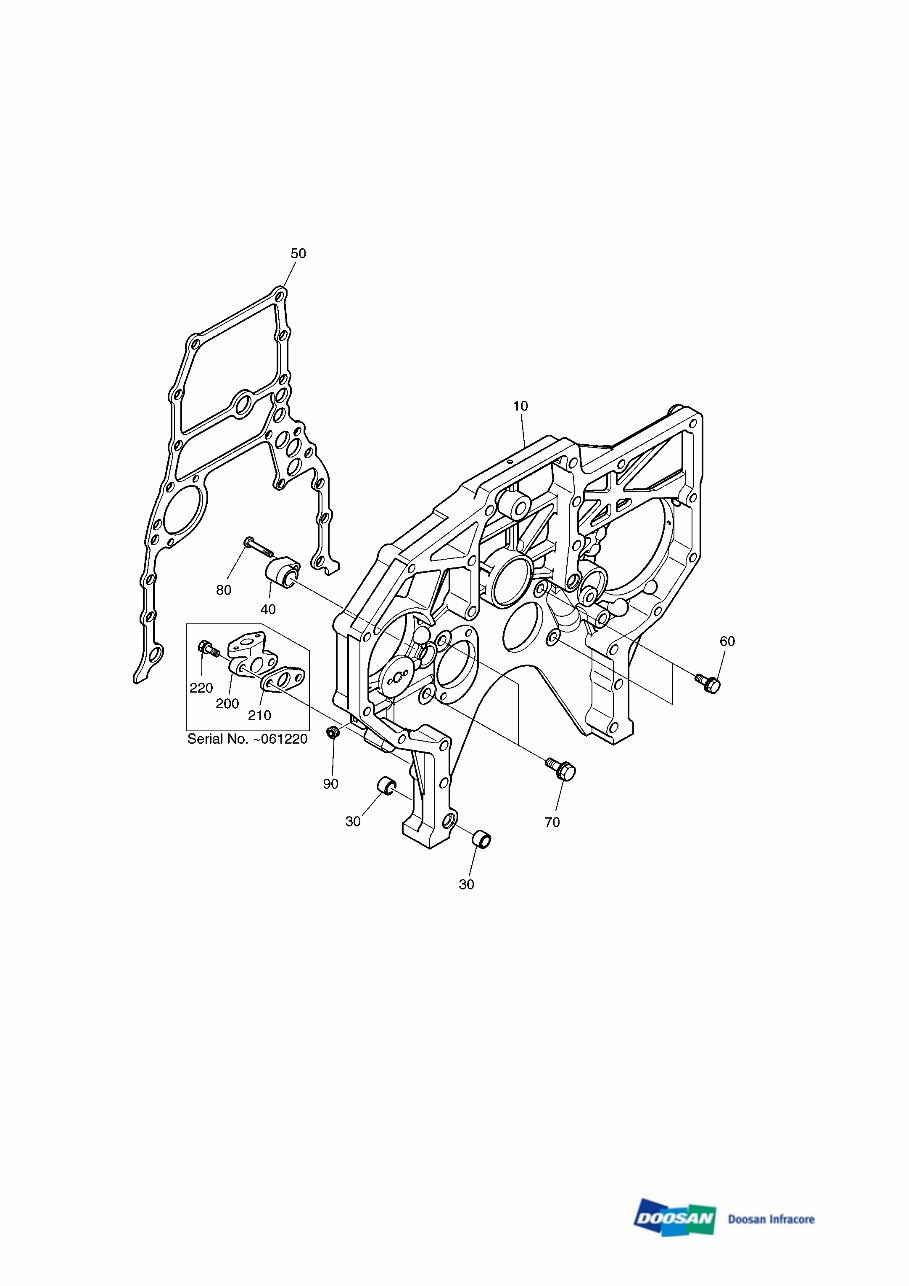 DAEWOO DOOSAN DX300LL FORESTRY MACHINE Service Parts Catalogue Manual preview img 4