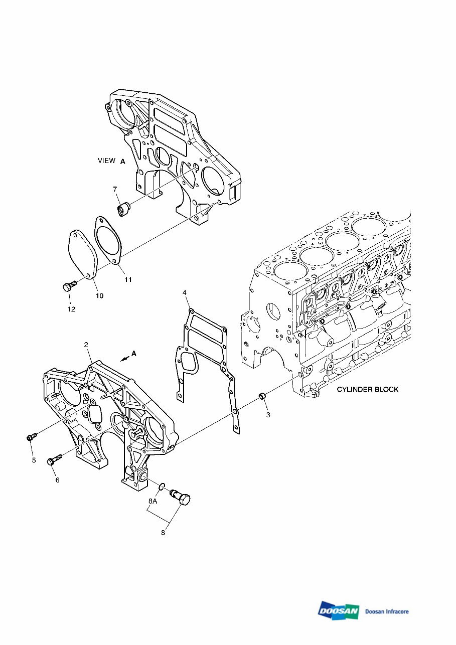 DAEWOO DOOSAN DX225LC-3 (DI EXP) Crawler Excavator Service Parts Catalogue Manual preview img 3