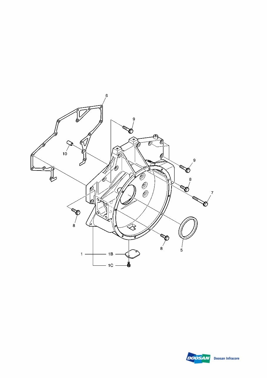 DAEWOO DOOSAN DX225LC-3 (DI EXP) Crawler Excavator Service Parts Catalogue Manual preview img 5