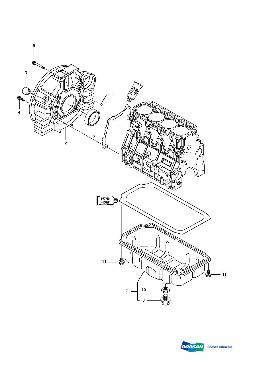 DOOSAN E60 COMPACT Excavator Service Parts Catalogue Manual preview img 5
