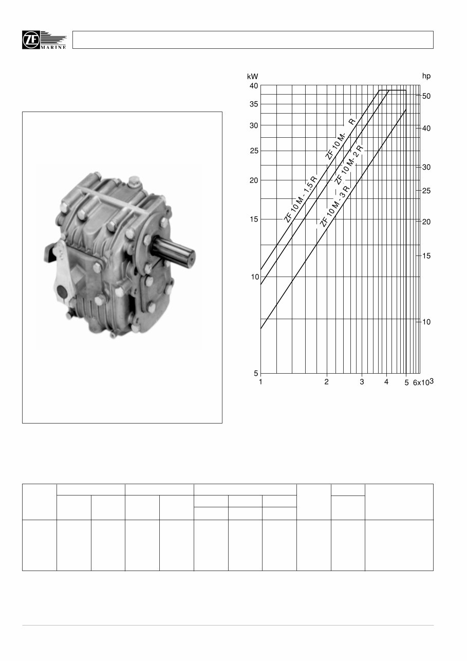 ZF Marine Transmissions/Gearboxes (ZF3M/ZF5M/ZF10M/ZF12M/ZF15M/ZF15MA/ZF15MIV/ZF25M/ZF25MA/ZF30M) OEM Service & Repair Manual preview img 10