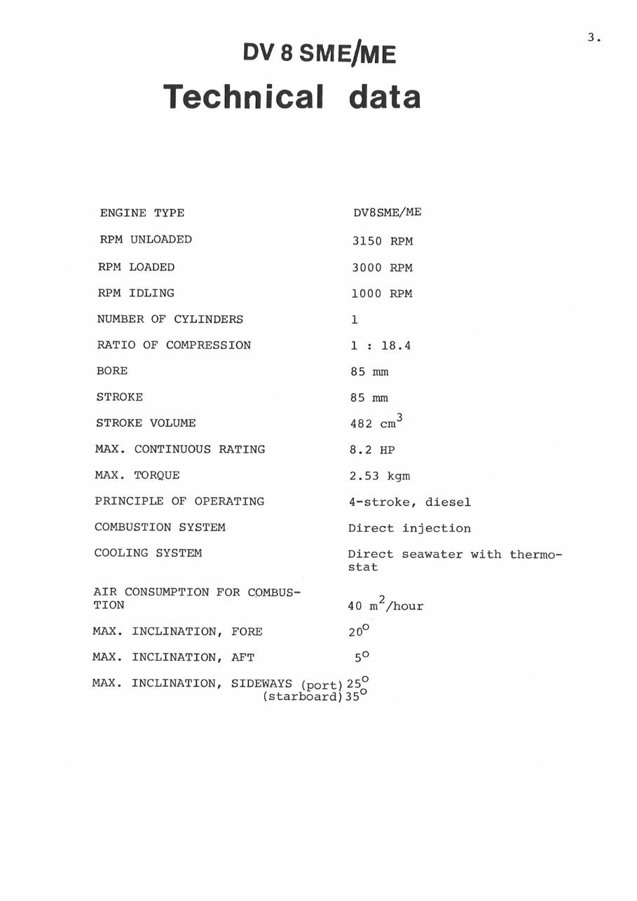 Bukh Diesel Engine Dv8 Sme / Me Workshop Manual preview img 3