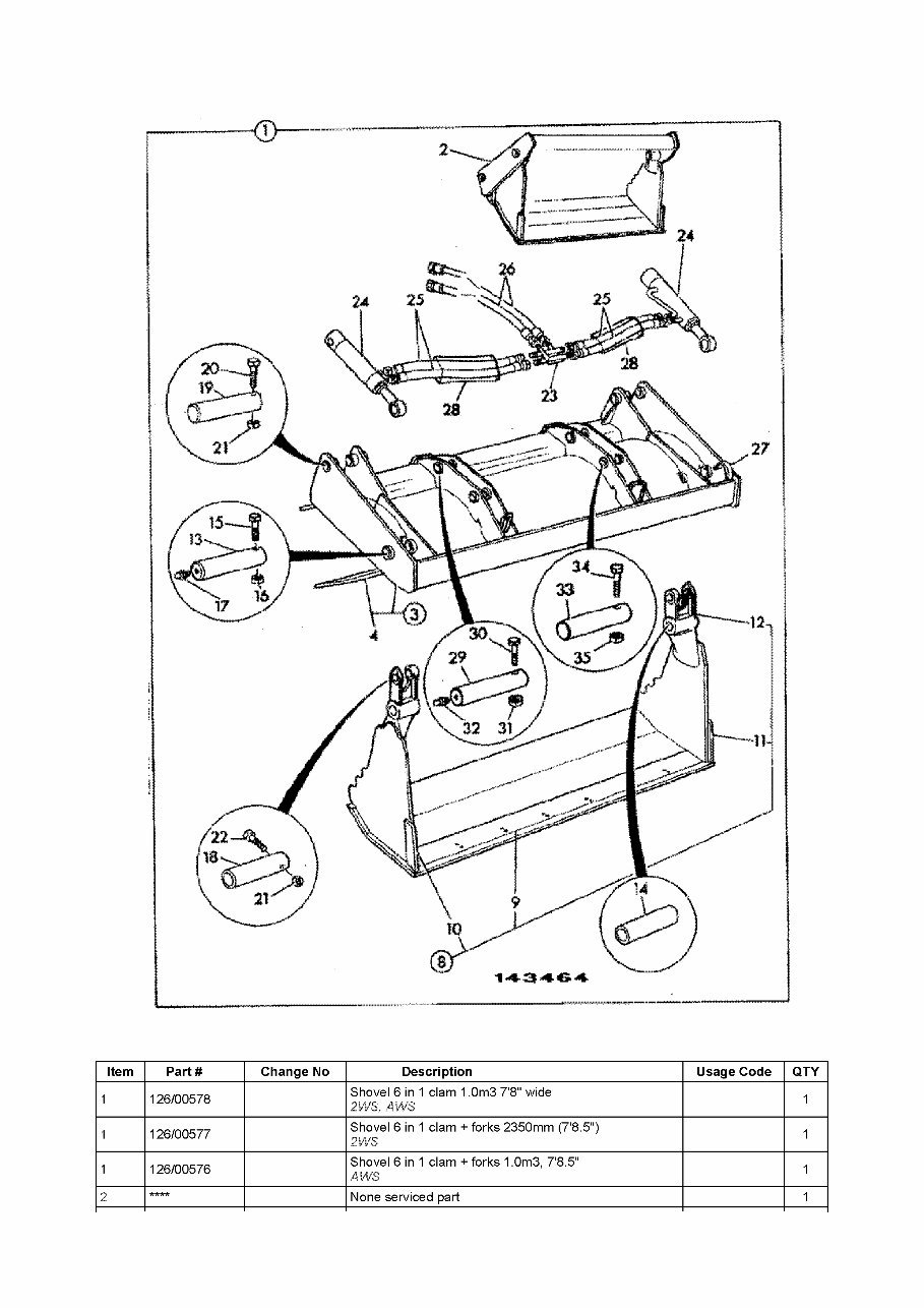 JCB 3CXSM Manual BACKHOE Loader Parts Catalog Manual (SER. NUMBER 00930000-00959999) preview img 5