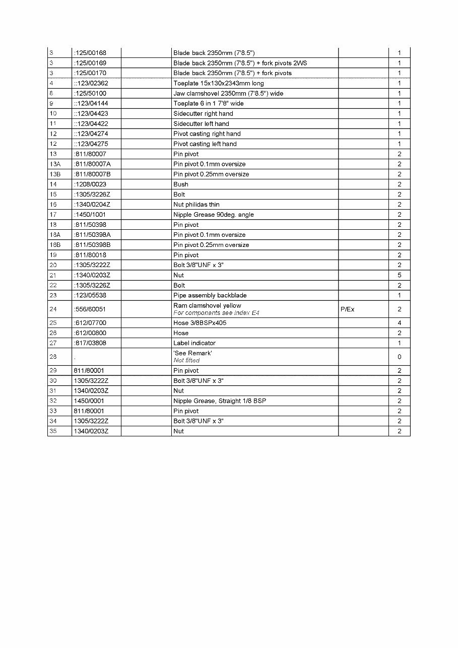 JCB 3CXSM Manual BACKHOE Loader Parts Catalog Manual (SER. NUMBER 00930000-00959999) preview img 6
