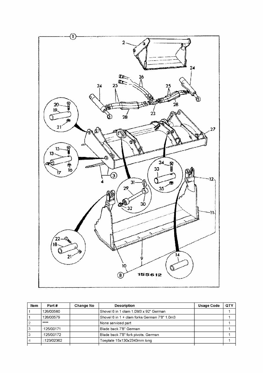 JCB 3CXSM Manual BACKHOE Loader Parts Catalog Manual (SER. NUMBER 00930000-00959999) preview img 8