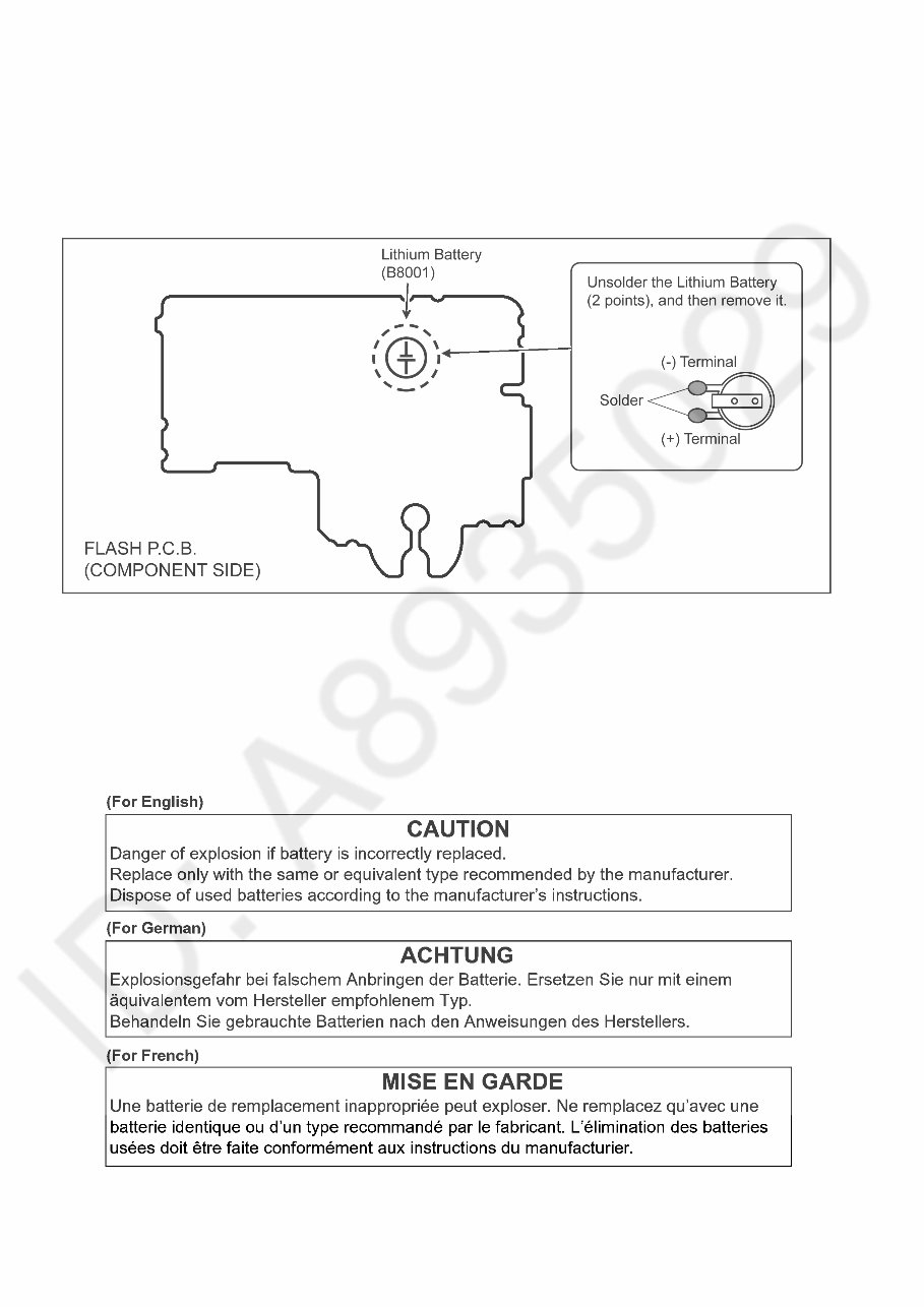 Panasonic Lumix DMC-FZ300 FZ330 Service Manual Repair Guide preview img 6