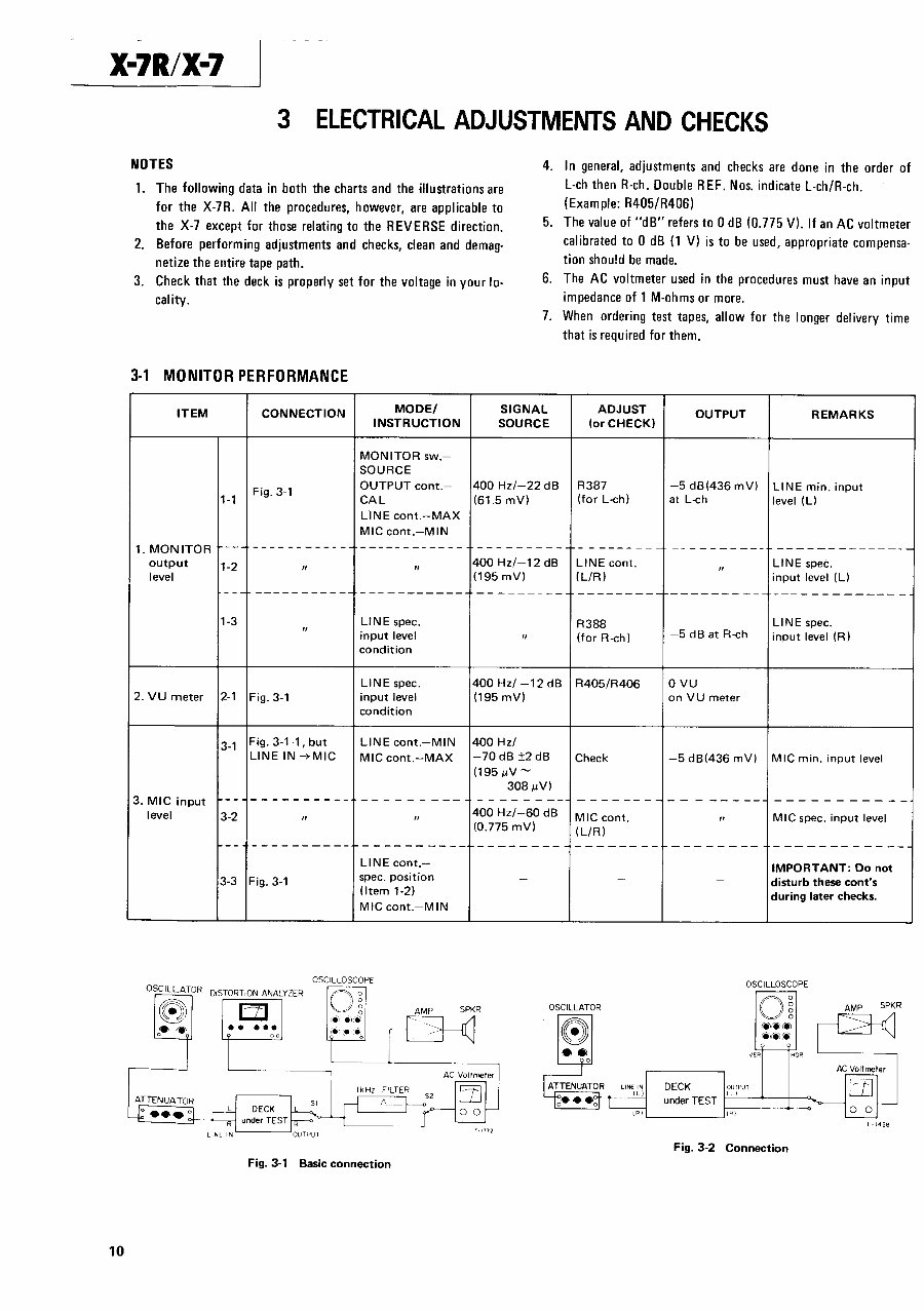 Teac X-10-R reel tape recorder Service Manual preview img 10