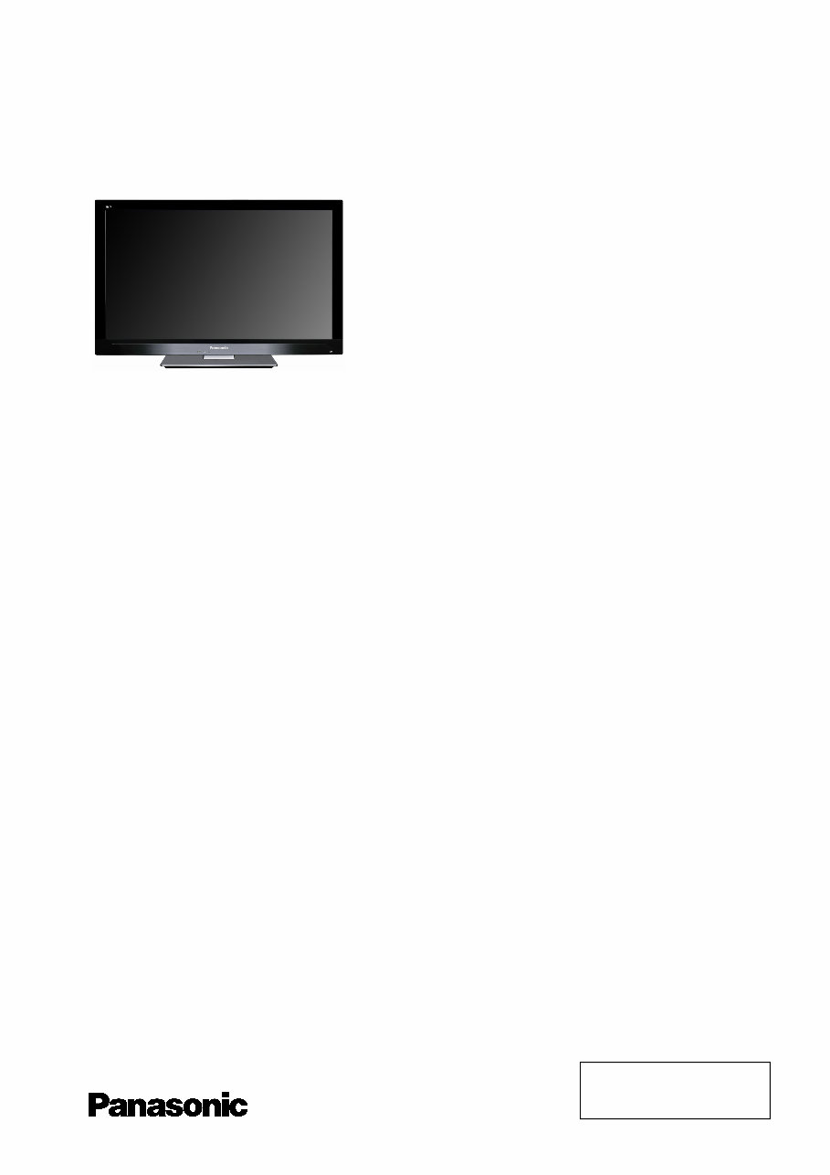 Panasonic TX-L LCD Televisions (TX-L32E30E/TX-LF32E30/TX-LR32E30/TX-L37E30E/TX-LF37E30) OEM Service & Repair Manual preview img 1