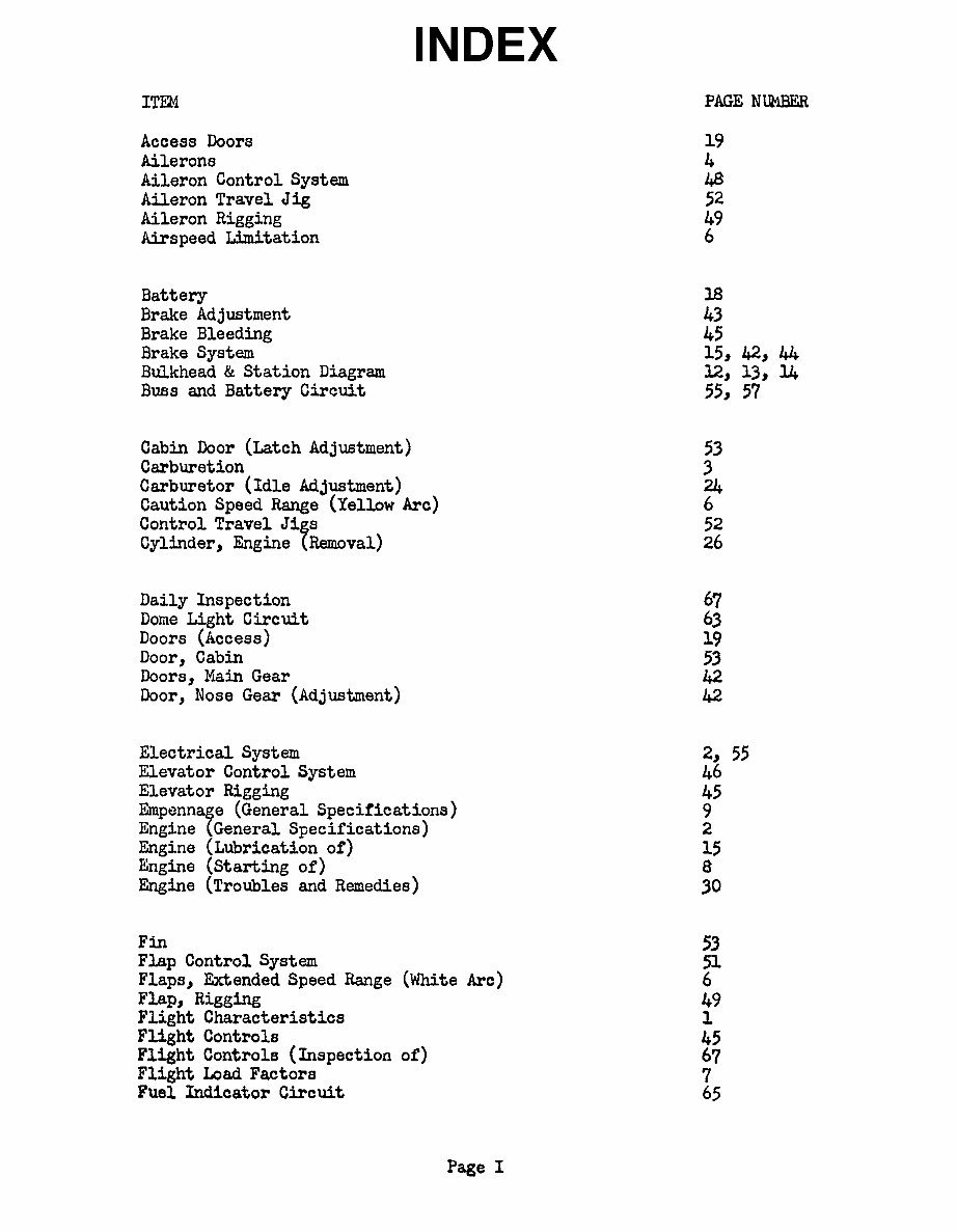 Mooney M20A Service Workshop Maintenance Manual M20-A - IMPROVED - preview img 2
