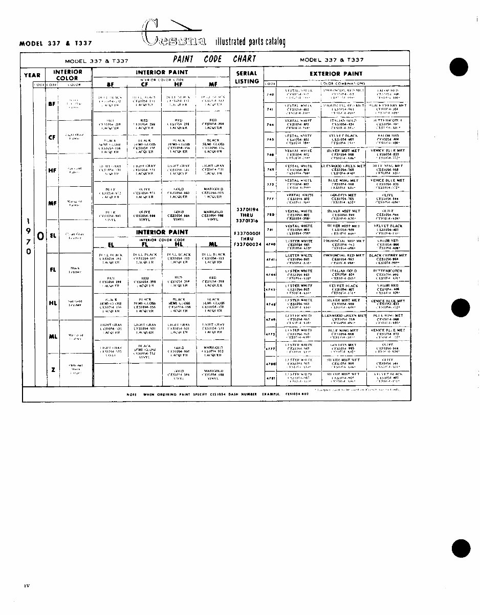 1970-1972 Cessna 337 IPC Parts Catalog preview img 8