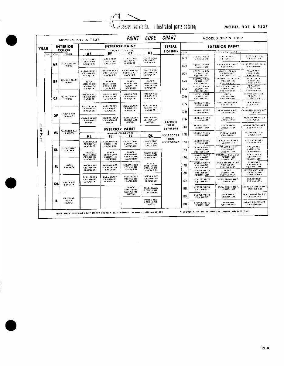 1970-1972 Cessna 337 IPC Parts Catalog preview img 9