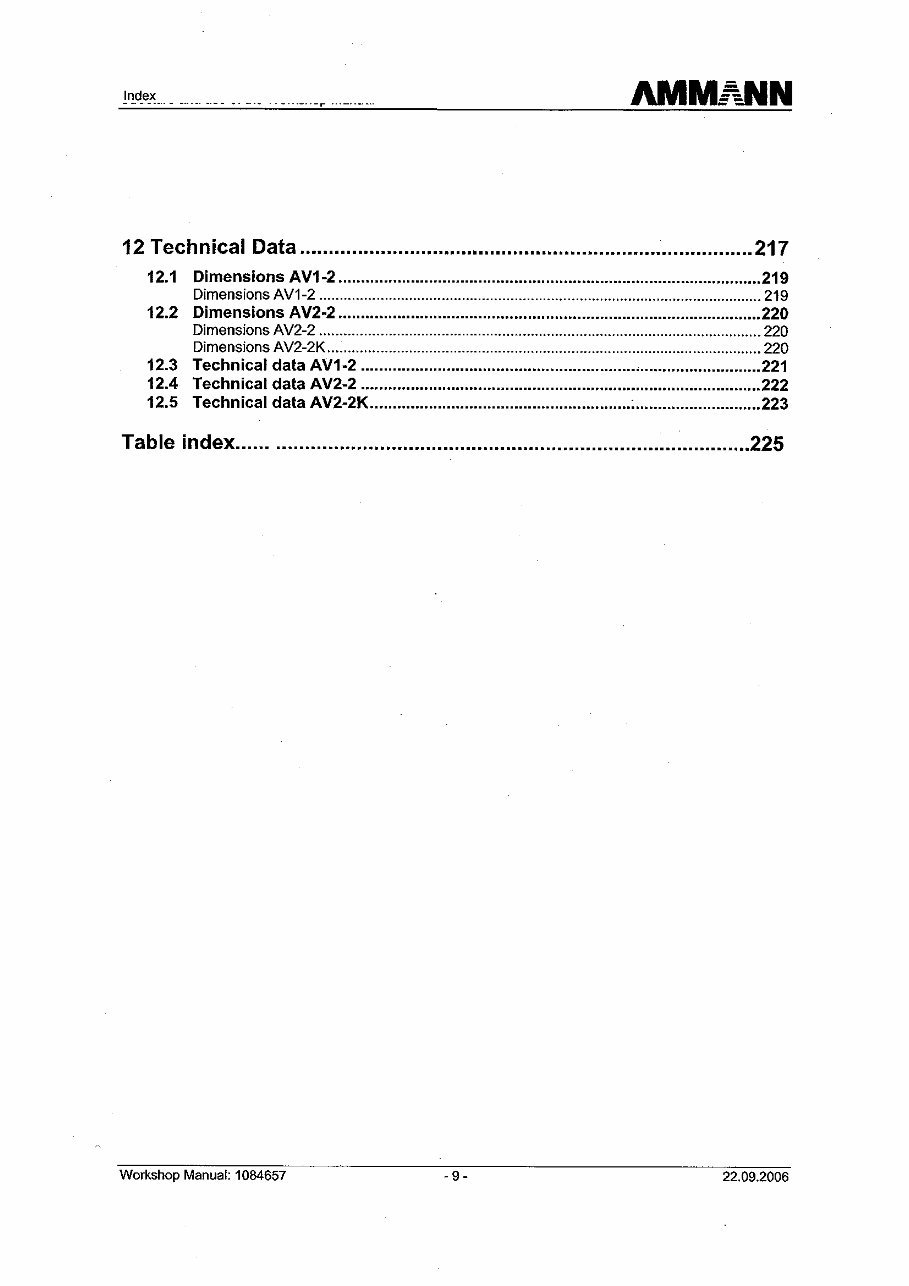 Ammann AV40-2K workshop service manual preview img 9