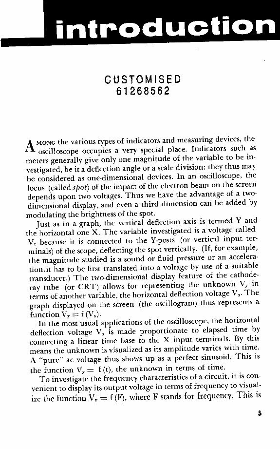 1958 Oscilloscope Techniques Service Info Manual preview img 6