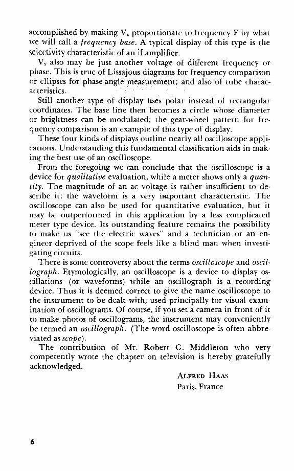 1958 Oscilloscope Techniques Service Info Manual preview img 7