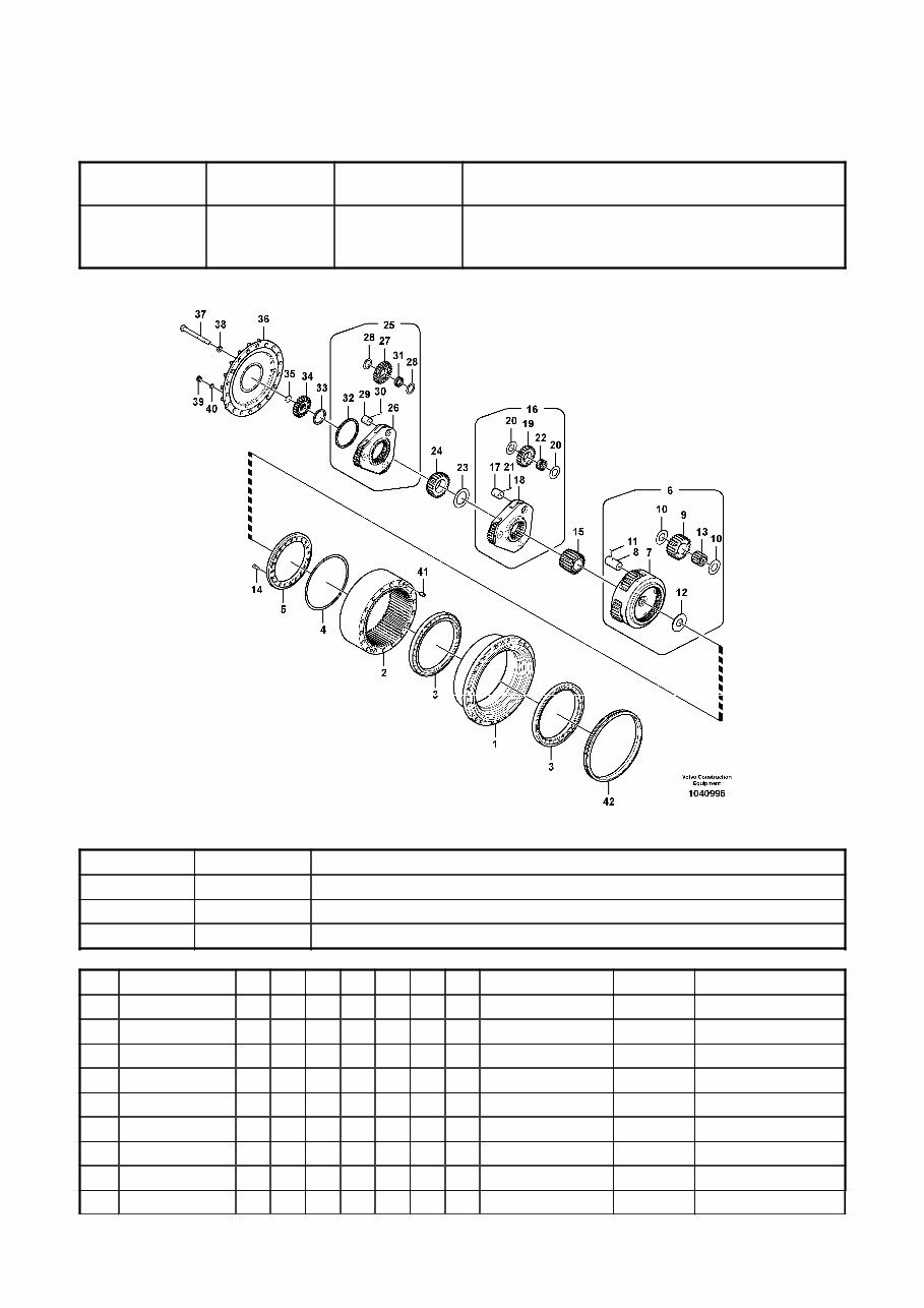 Volvo EC360C L, EC360C NL (EC360CL EC360CNL) Excavator Service Parts Catalogue Manual INSTANT SN: 110001-115000, 14000 preview img 3