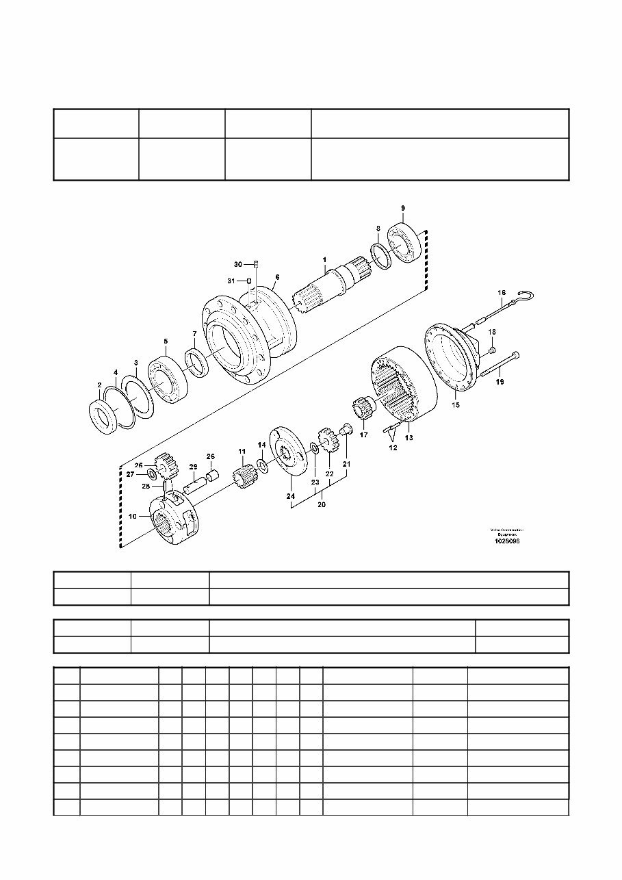 Volvo EC360C L, EC360C NL (EC360CL EC360CNL) Excavator Service Parts Catalogue Manual INSTANT SN: 110001-115000, 14000 preview img 5