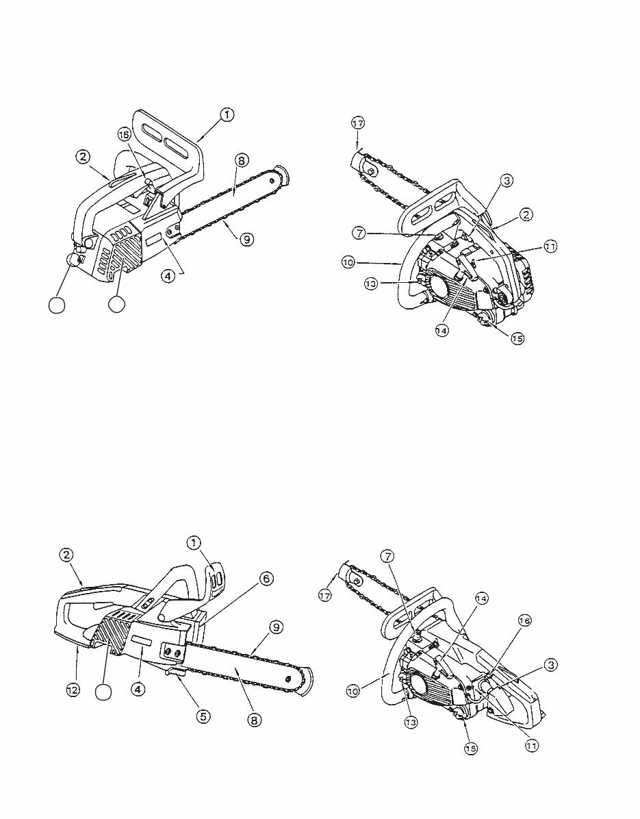 Echo Chainsaws CS300 340 345 Maintenance Manual preview img 6